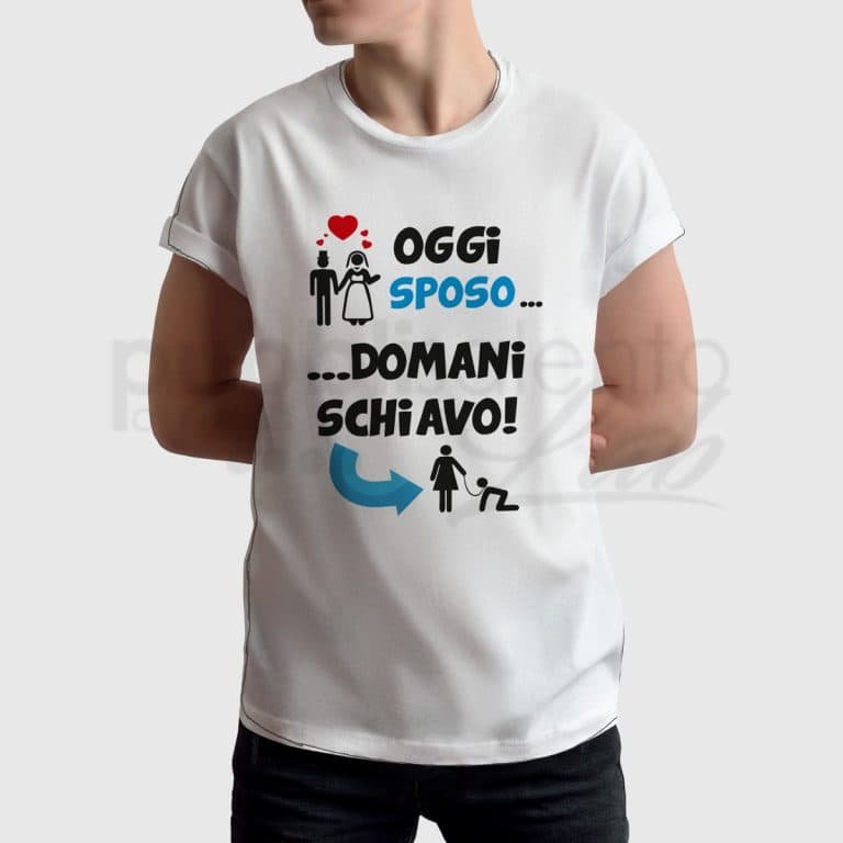 T-shirt Celibato Schiavo