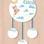 coccarda nascita da appendere