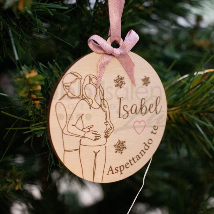 Decorazione pallina di natale personalizzata 19 - immagine 2