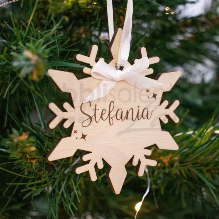 Decorazione di natale personalizzata Fiocco24 - immagine 2