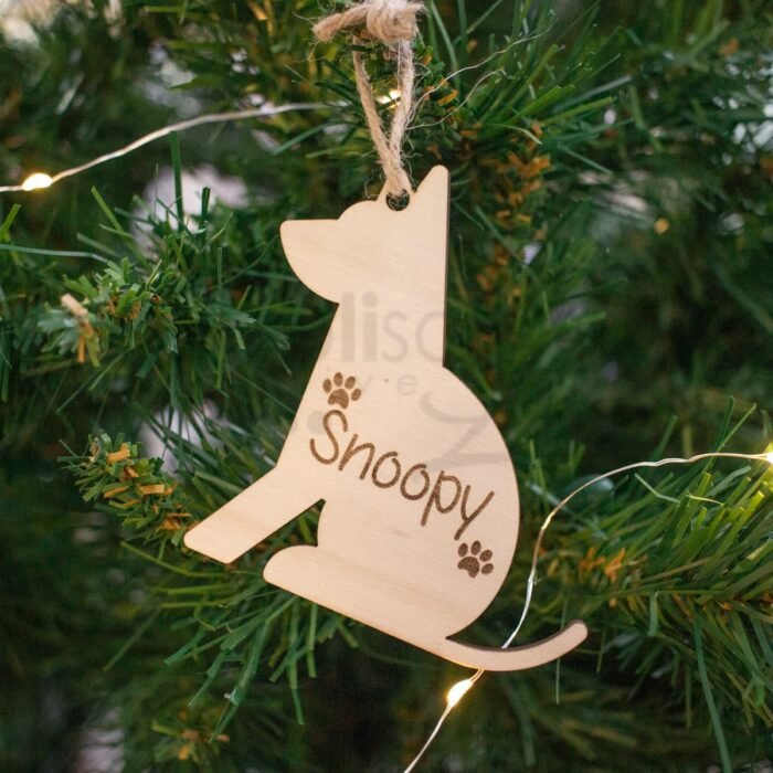 Decorazione di natale personalizzata Dog22 - immagine 1