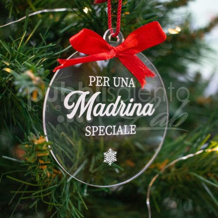 Decorazione pallina di natale personalizzata 02 - immagine 2
