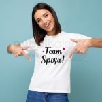 T-shirt Team Sposa