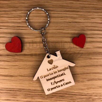 portachiavi Home personalizzati