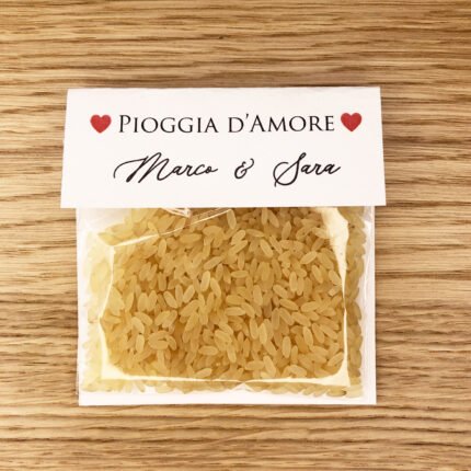 bustina portariso personalizzata