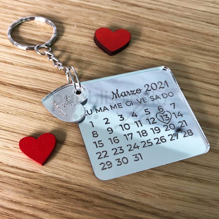 Portachiave Save the Date - immagine 1