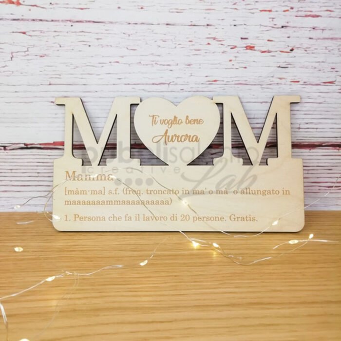 Targhetta MOM - immagine 1