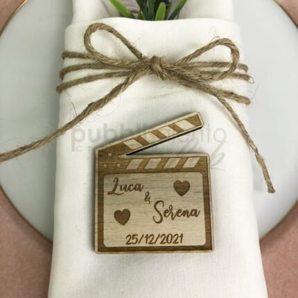 Tag Ciak in legno