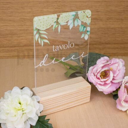 segnatavolo matrimonio