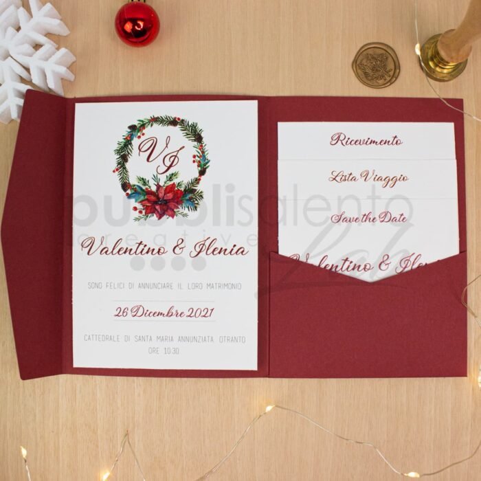 Pocket fold Christmas