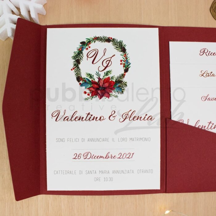 Partecipazione Pocketfold Christmas - immagine 4