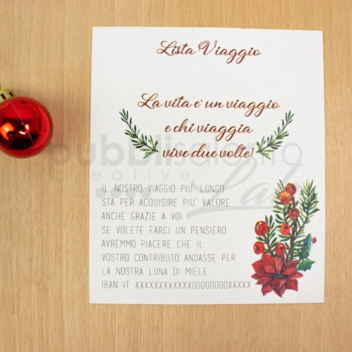 Partecipazione Pocketfold Christmas - immagine 6