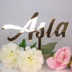 Cake topper Nome personalizzato plexiglass