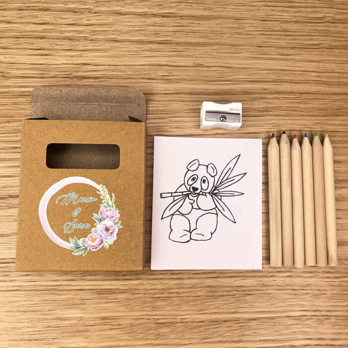 Kit colori e disegni per bambini da personalizzare