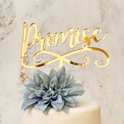 Cake topper promessa nozze