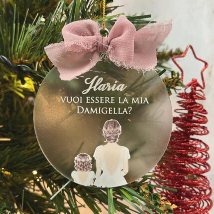 Decorazione di natale Damigella