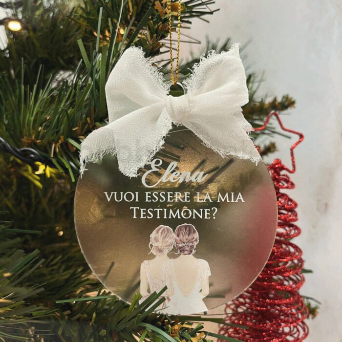 Decorazione di natale Testimone