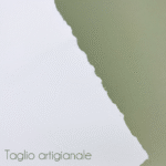 taglio artigianale carta goffrata