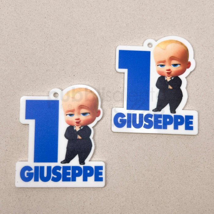 Calamite baby boss personalizzate con nome