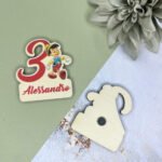 calamita in legno pinocchio personalizzata
