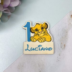 calamita simba in legno