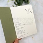 invito matrimonio semplice e minimal