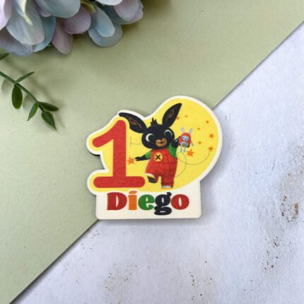 Calamita Bing con Hoppity in legno