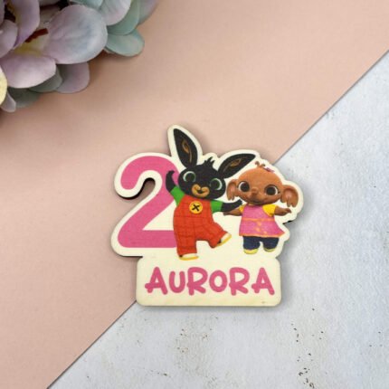 Calamita Bing e Sula in legno