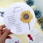 Cartoncino tondo per Tableau personalizzato