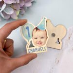 Calamita con foto del bambino