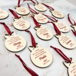 palline natale personalizzate segnaposto