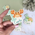 Calamite personalizzate con granchio